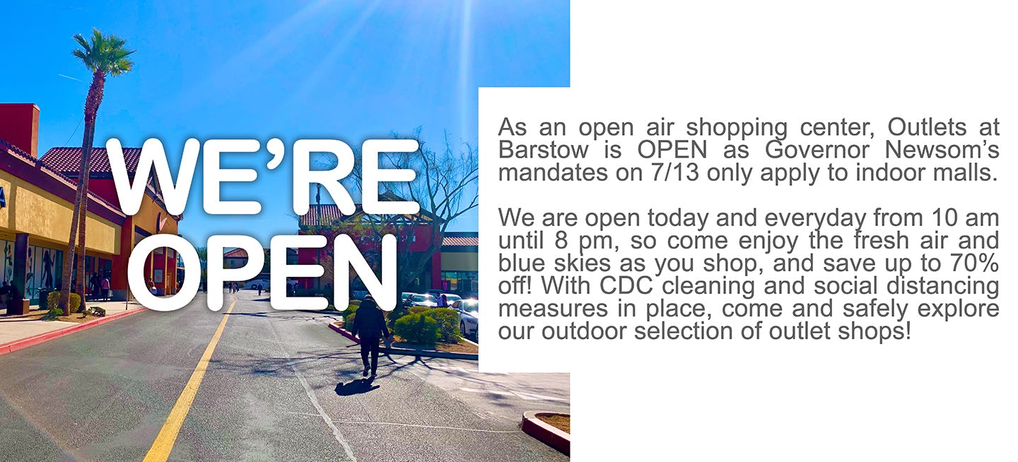 Outlets at Barstow Barstow CA