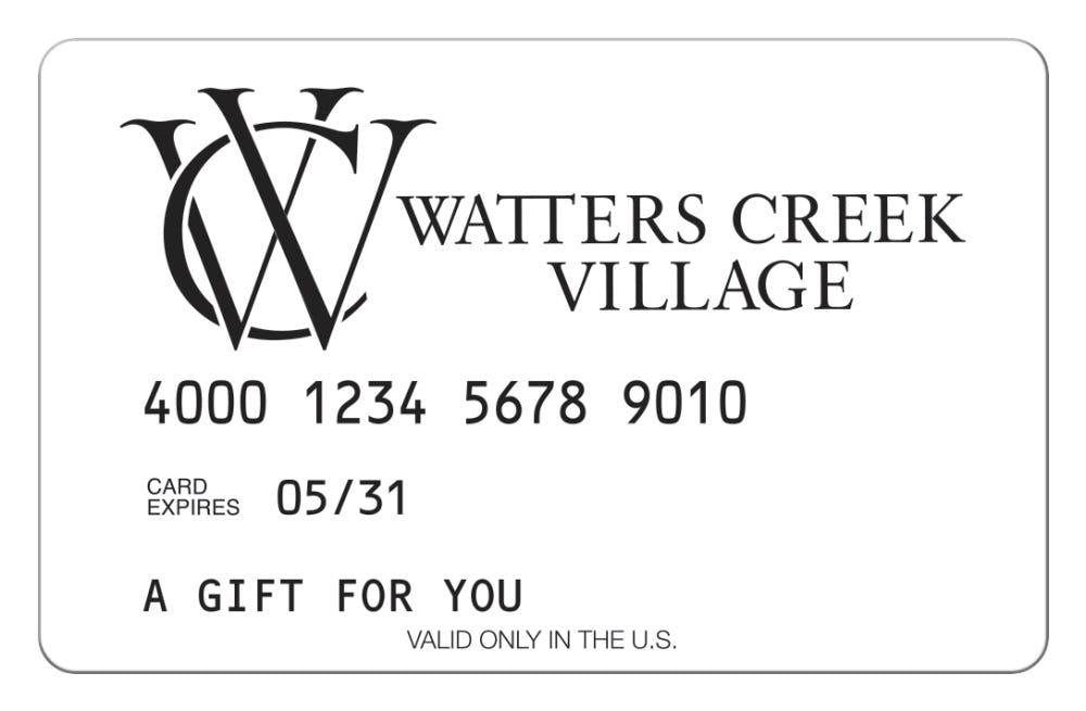 Watters Creek Gift Cards