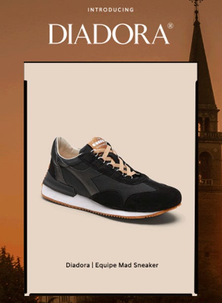 New to BR: Diadora Shoes at Banana Republic | Jordan Creek Town Center