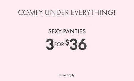 Buy 3 Get 3 Panties, Lane Bryant