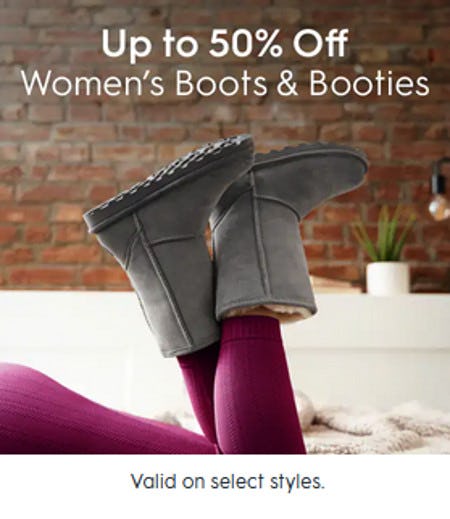 Up to 50% Off Women's Boots and Booties from Famous Footwear