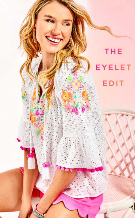 The Eyelet Edit from Lilly Pulitzer