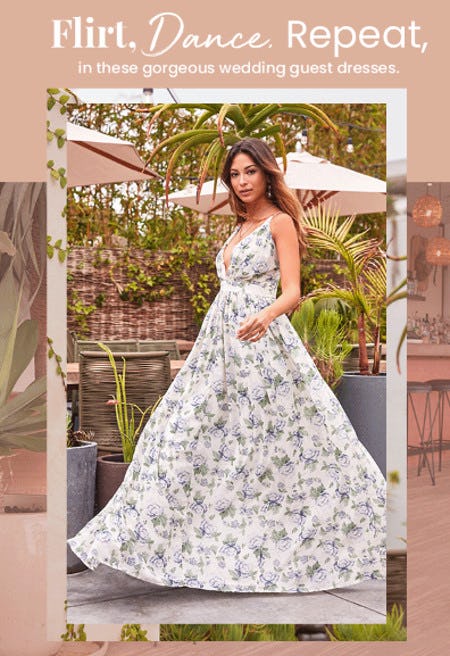 Flirt, Dance, Repeat in These Gorgeous Wedding Guest Dresses