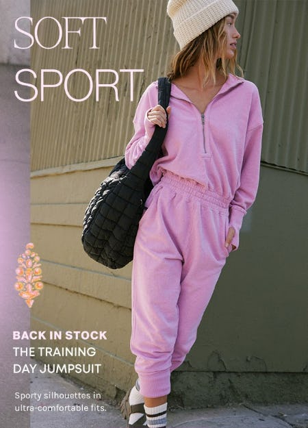 Back In Stock: The Training Day Jumpsuit from Free People