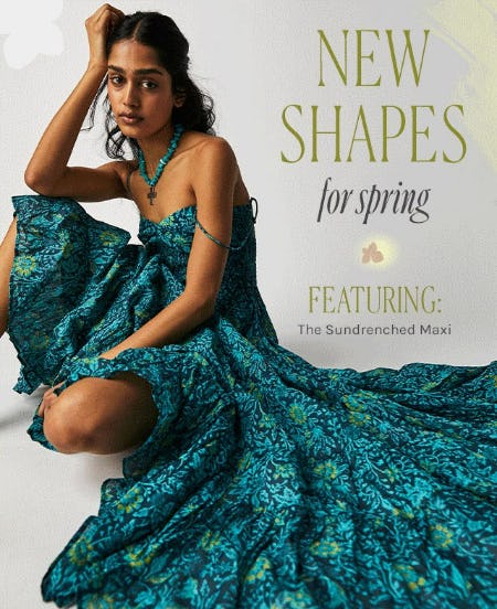 New Shapes For Spring from Free People
