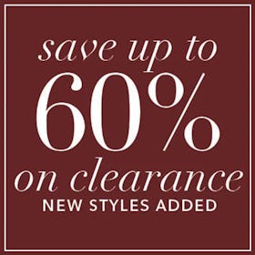 Save Up to 60% on Clearance