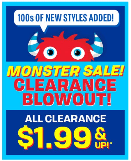 All Clearance $1.99 and Up from The Children's Place Gymboree