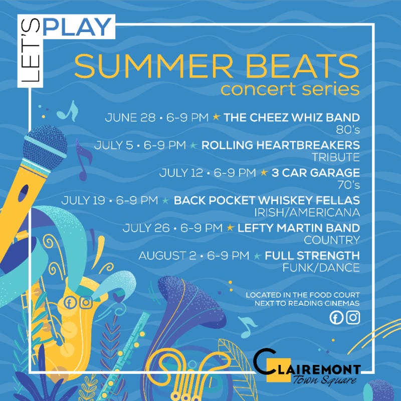 Clairemont Town Square SUMMER CONCERT SERIES