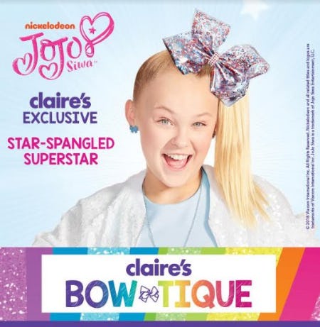 JoJo's Has Something For You This 4th Of July! from Claire's