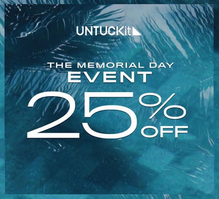 Memorial Day Event from UNTUCKit