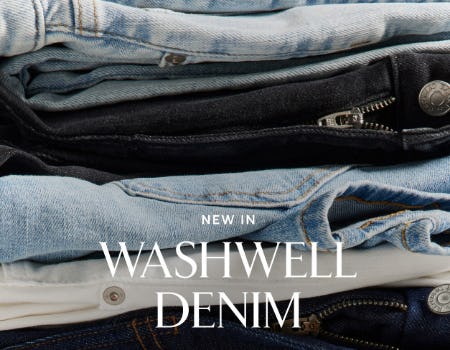 New in Washwell Denim