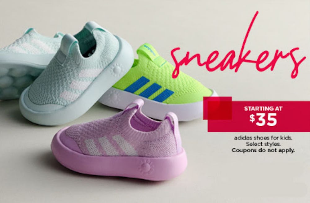 Starting at $35 adidas Shoes For Kids