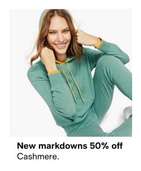 50% Off Cashmere from macy's