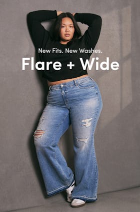 New Fits, New Washes: Wides & Flares