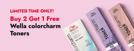 Buy 2 Get 1 Free Wella Colorcharm Toners from Sally Beauty Supply
