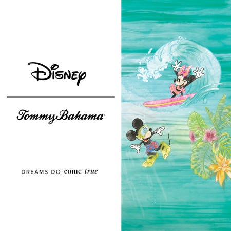 Together again, Disney® from Tommy Bahama
