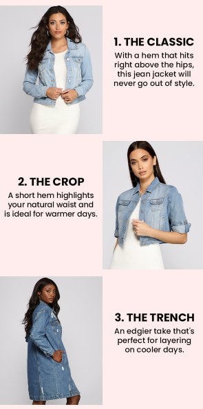 3 Denim Jackets You Need from Windsor