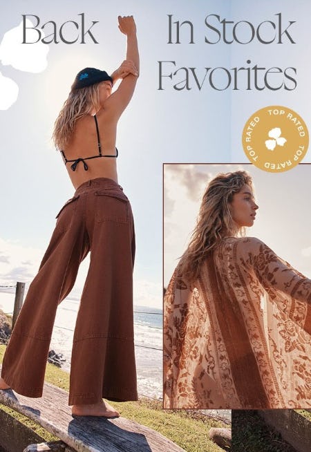 Back In Stock Favorites from Free People