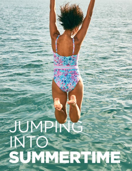 Jumping Into Summertime from Lilly Pulitzer