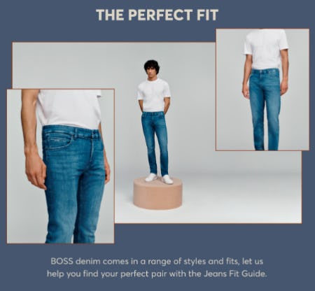The Perfect Fit from Hugo Boss