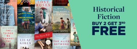 B2G3 Free Historical Fiction from Books-A-Million