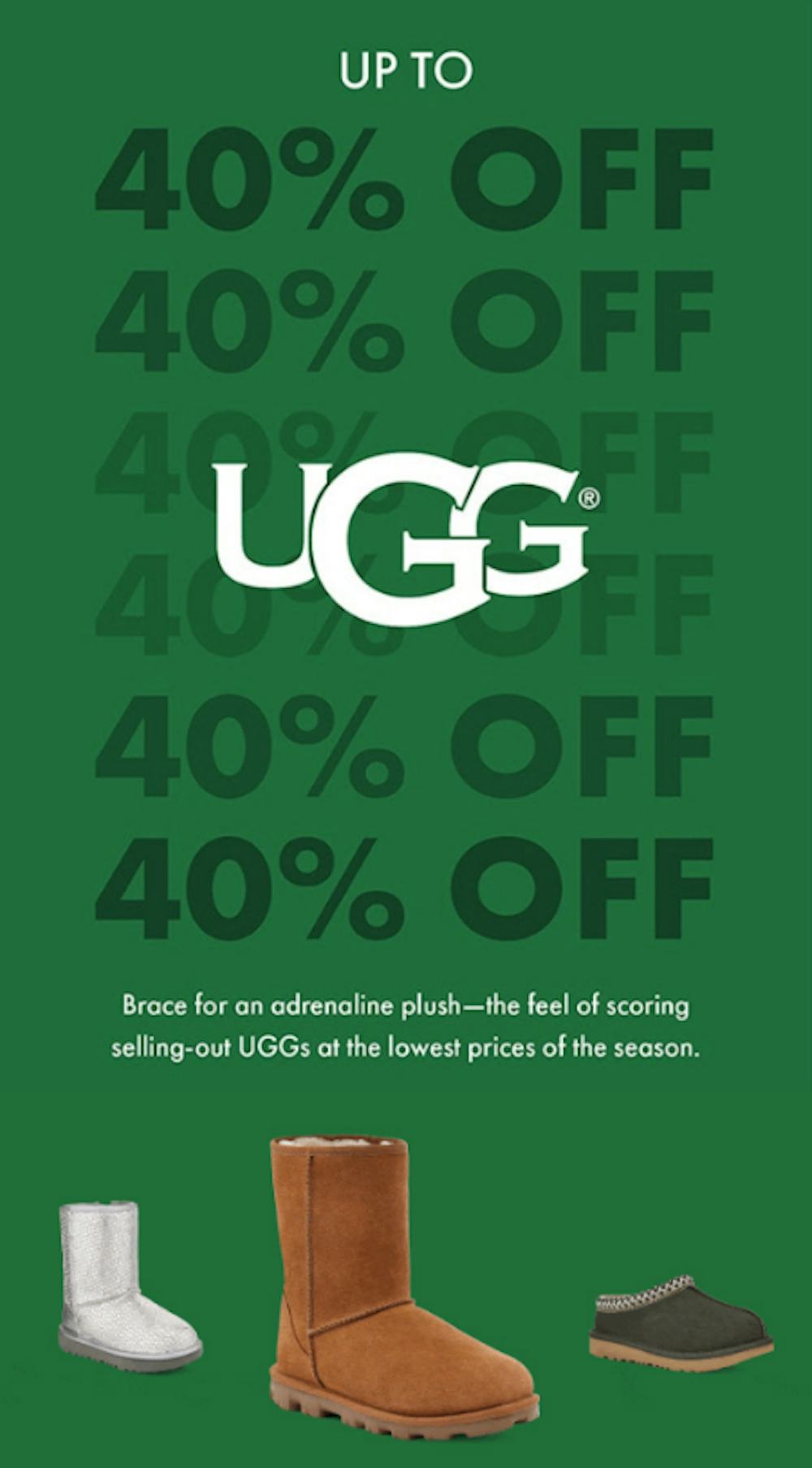 40% Off UGG