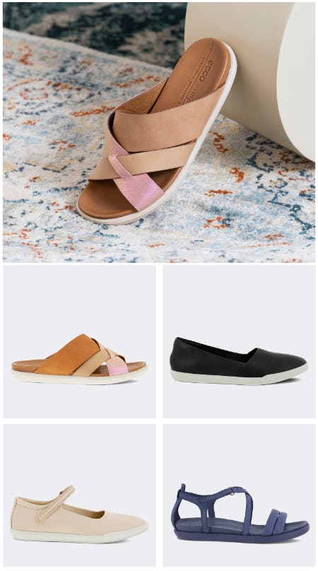 The Summer Flats and Sandals You Need from ECCO