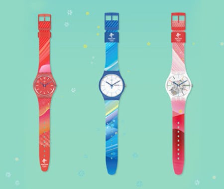 The Olympic Winter Games Beijing 2022 Collection from Swatch                                  
