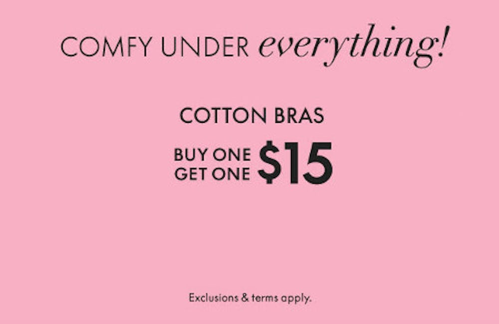 Macy's: Shop bras and underwear at up to 60% off today only