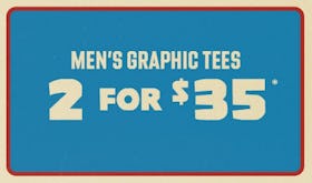 Men's Graphic Tees 2 For $35