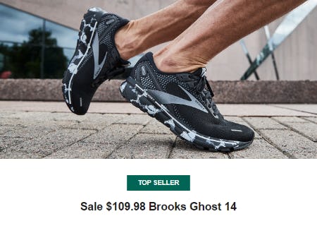 $109.98 Brooks Ghost 14 from Dick's Sporting Goods