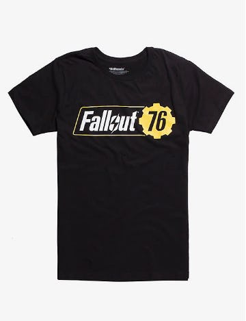 Fallout 76 Logo Teaser T-Shirt from Hot Topic
