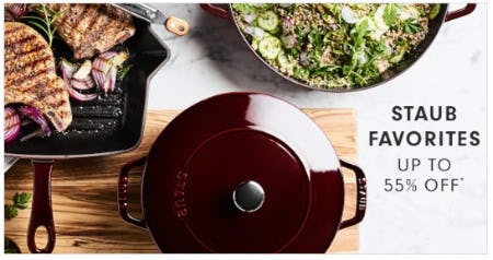 Staub Favorites up to 55% Off from Williams-Sonoma
