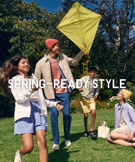 Spring-Ready Style from Uniqlo