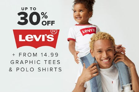 Up to 30% Off Levi's