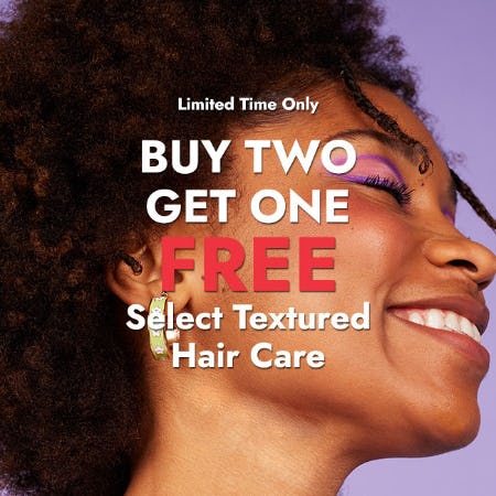 Buy Two, Get One Free Select Textured Hair Care