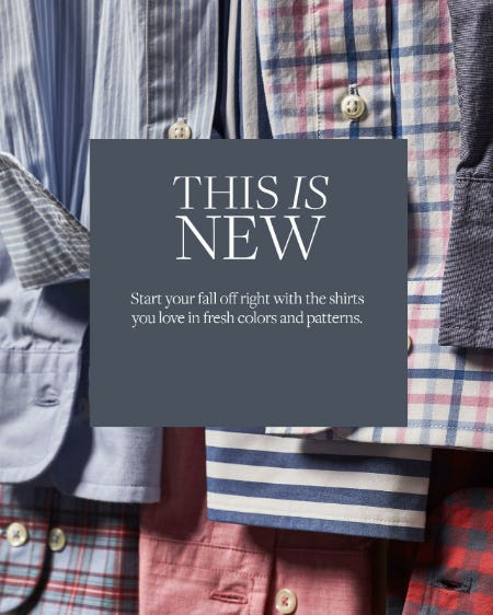 This Is New from Brooks Brothers