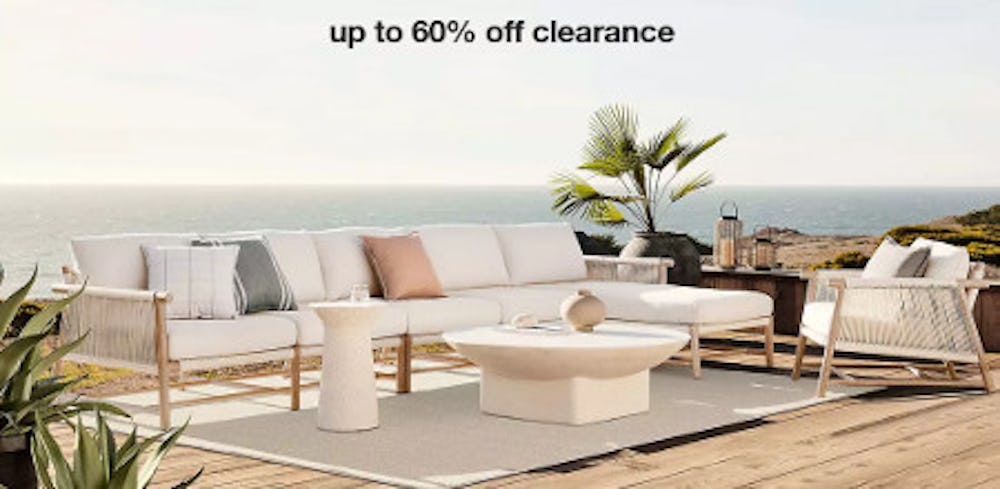 Up to 60% off Clearance