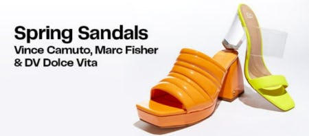 Spring Sandals from Nordstrom Rack