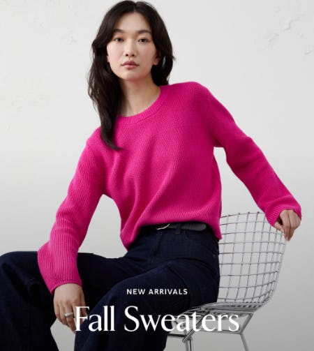 New Arrivals: Fall Sweaters