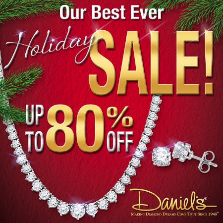 Daniel's Jewelers Holiday Sale from Daniel's Jewelers