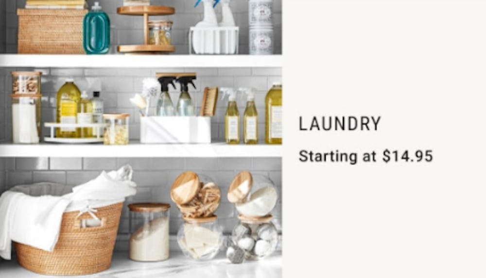 Laundry Starting at $14.95