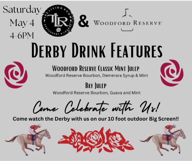 kentucky derby party poster