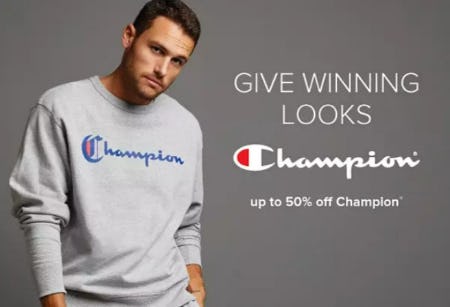 Up to 50% Off Champion from Belk