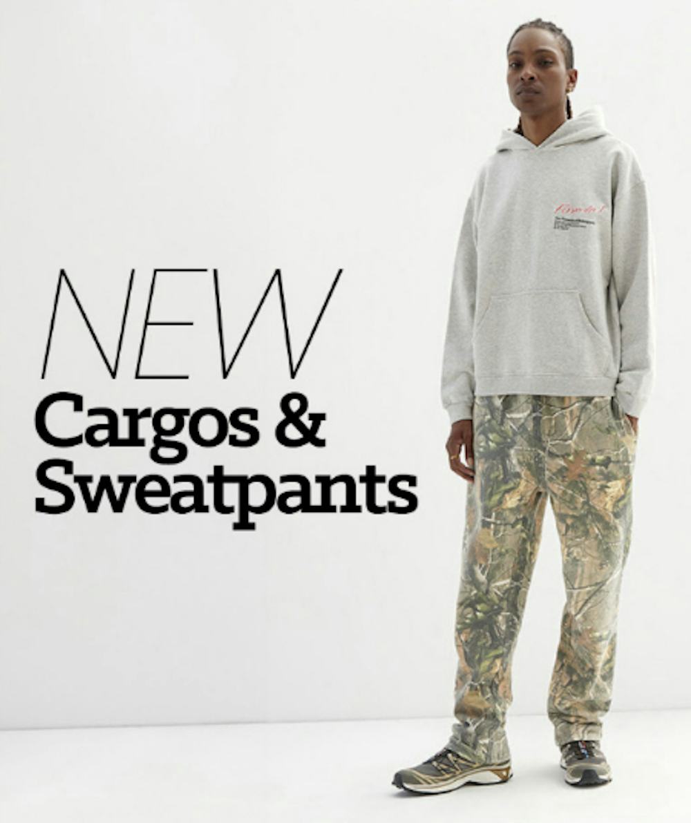 New Cargos & Sweatpants