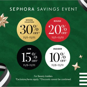 Holiday Savings Event