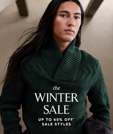 The Winter Sale: Up to 60% Off Sale Styles from Banana Republic