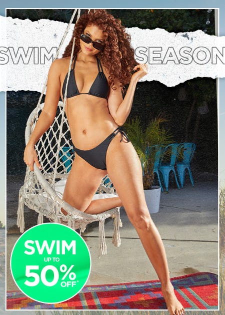 Swim Up to 50% Off from Tillys