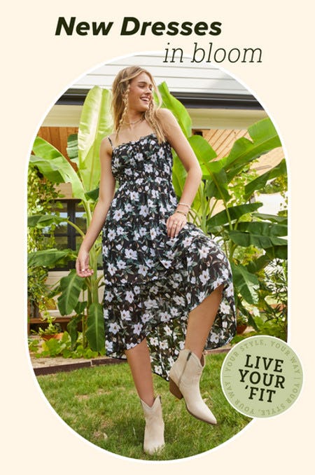 New Dresses in Bloom at francesca's 
