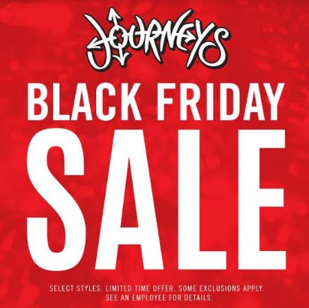 BLACK FRIDAY SALE! from Journeys